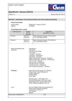 AlphaPlus® 1-Hexene (C6H12)