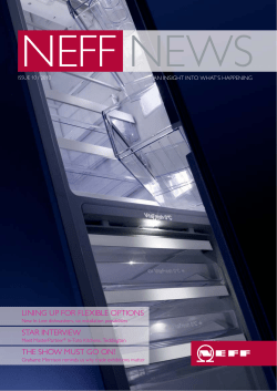 NEFF NEWS - James James Kitchens