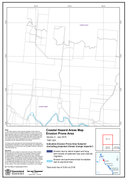 Coastal Hazard map - 1:40000 - 7967-324