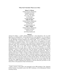 Do democracies trade more with other democracies