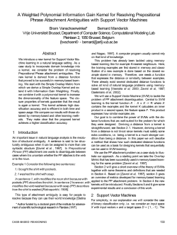 A Weighted Polynomial Information Gain Kernel for