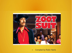 Compiled by Robin Harris - San Jose State University