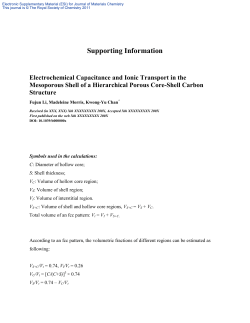 Basis = 1 cm3 (includes both carbon and voids)