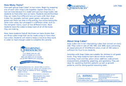 Snap Cubes&reg;, Set of 100