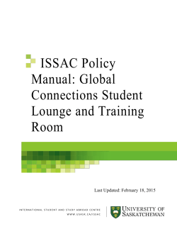 Global Connections Guidelines - Students