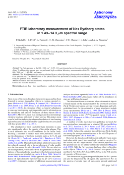 FTIR laboratory measurement of Ne i Rydberg states in 1.43&minus;14.3