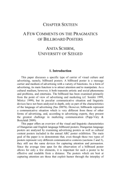 chapter sixteen afew comments on the pragmatics of