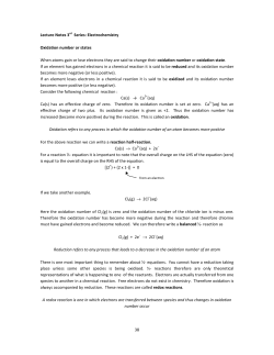 3 Electron Transfer Reactions