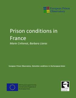 Prison conditions in France