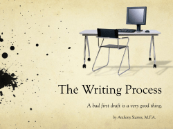 The Writing Process - Long Beach City College
