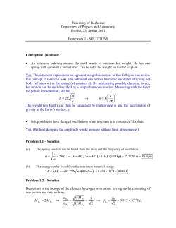 HW 1_Solutions - Department of Physics and Astronomy