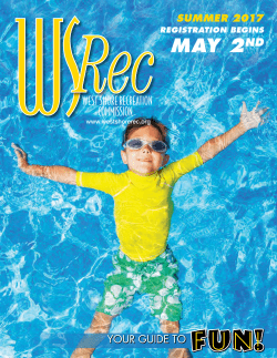 Summer - West Shore Recreation Commission