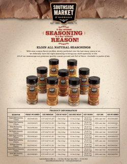 elgin all natural seasonings