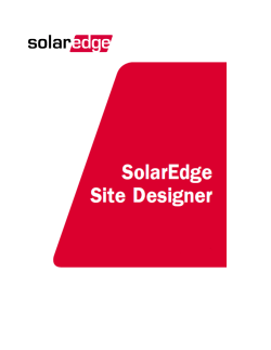 SolarEdge- Site Designer Manual