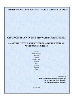 churches and the hiv/aids pandemic