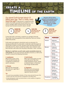 TIMELINE OF THE EARTH CREATE A