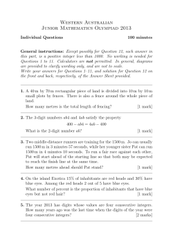 2013 - Enriched Mathematics for High School Students