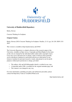 - University of Huddersfield Repository