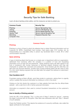 Security Tips for Safe Banking