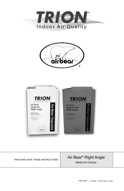 Air Bear&reg; Right Angle