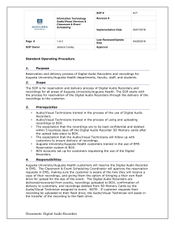 Documents: Digital Audio Recorders