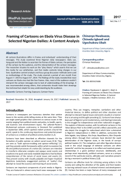 2017 - Journal of Healthcare Communications