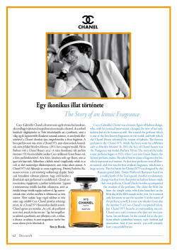 Egy ikonikus illat t&ouml;rt&eacute;nete The Story of an Iconic Fragrance