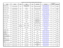 team dates days time fee location contact barcode 7/27/15