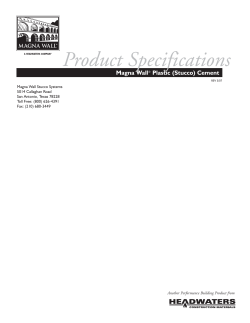 MW Stucco Cement