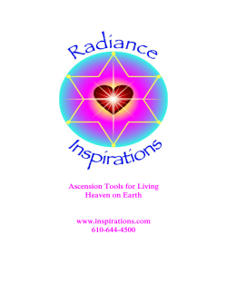 Ascension Tools for Living Heaven on Earth www.inspirations.com