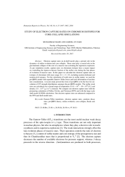 Study of electron capture rates on chromium isotopes for core