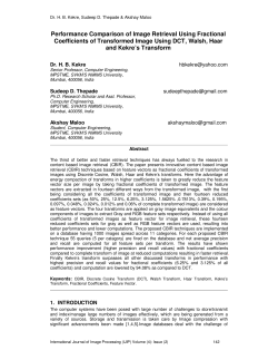 Performance Comparison of Image Retrieval Using Fractional