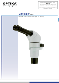 modular - OPTIKA Microscopes