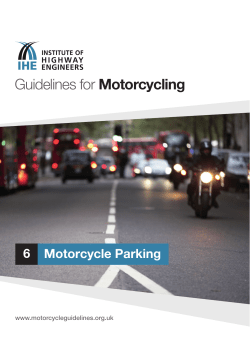 - Guidelines for Motorcycling