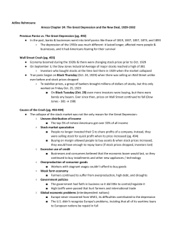 Adline Rahmoune Amsco Chapter 24: The Great Depression and the New