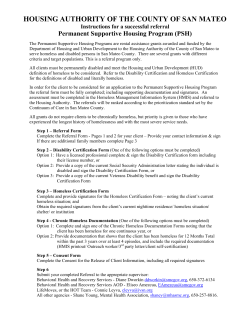 Referral Form - Mental Health Association of San Mateo County