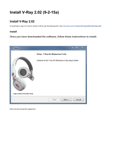 Install V-Ray 2.02 (9-2-15a)