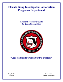 Florida Gang Investigators Association