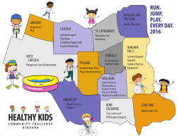 Healthy Kids Community Challenge Niagara