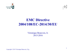 EMC Directive 2004/108/EC-2014/30/EU
