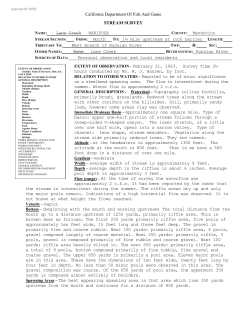 Lane Creek MARIPOSA COUNTY: Mendocino TO