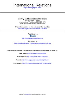 International Relations