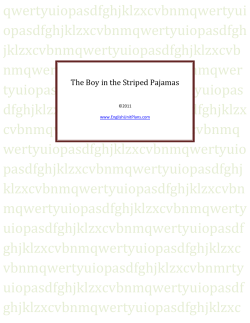 The Boy in the Striped Pajamas