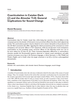 Coarticulation in Catalan Dark [|] and the