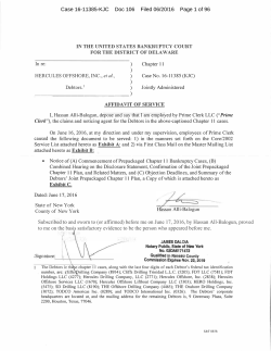 Subscribed to and sworn to (or affirmed) before me on June