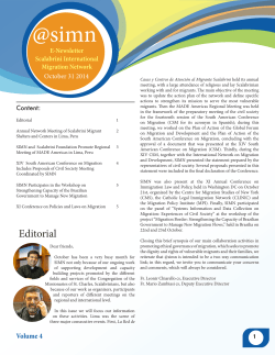- Scalabrini International Migration Network