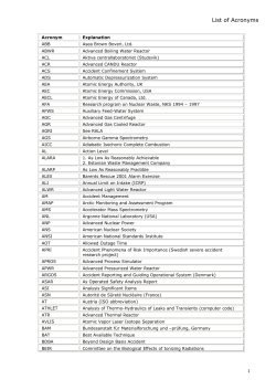 List of Acronyms - NKS.org Welcome