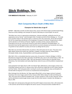 Ilitch Companies Mourn Death of Mike Ilitch