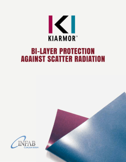 bi-layer protection against scatter radiation