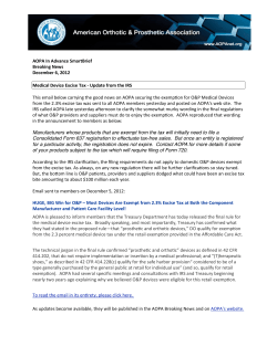 AOPA In Advance SmartBrief Breaking News December 6, 2012